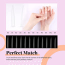 Beetles Extra Long Stiletto Nail Tips, 120Pcs Acrylic Sharp Fake Nail Tools Kit Clear Nail Artificial Press on False Nail for DIY Nail Salon Manicure, 12 Size beetles Gel Polish Store