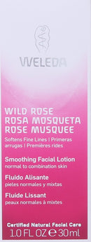 Weleda Renewing Face Lotion, 1 Fluid Ounce, Plant Rich Moisturizer with Wild Rose, Jojoba and Peach Kernel Oils Weleda