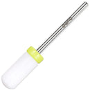 PANA 3/32" Shank Size Professional USA - Smooth Top Large Barrel White Ceramic Bit - Nail Drill Bit for Dremel Machine (Extra Fine (Small Barrel)) PANA