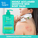 Anti Itch Body Wash, Eczema Bodywash for adults, Psoriasis Body Wash, Moisturising Cleanser for Dry Itchy Skin Relief, Derm-Formulated with Menthol & Shea Butter, Sulfate & Fragrance Free, 28.4 fl oz Infinity Warehouse