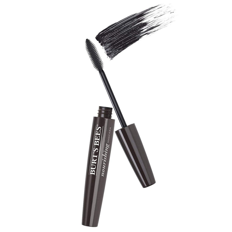 Burts Bees 100% Natural Nourishing Mascara, Classic Black - 0.4 Ounce (Pack of 2) Burt's Bees