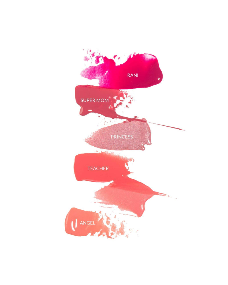 Power Oils Lip Gloss by VASANTI - Full Coverage with Non-Sticky Shine - Infused with Lip Nourishing and Hydrating Power Oils - Paraben Free, Vegan Friendly, Never Tested on Animals Vasanti Cosmetics