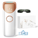 Ubroo Laser Hair Removal for Women, 97.6% Hair Reduction in 2 Session, 5℃ Ice Cooling IPL Hair Removal Device, Hair Removal at Home for Legs Bikini Armpits Facial (Blue) Infinity Warehouse