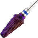 PANA USA 3/32” Purple Tornado Nail Carbide Drill Bit - Fast Remove for Acrylic or Hard Gels Remover Professional Manicure Pedicure Rotary Tool- Medium PANA