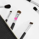 Professional Shader Eyeshadow Brush - Beauty Junkees pro All Over Short Flat Shader Eye Makeup Brush with Dense Rounded Natural Hair Bristles to Pack Eye Shadow Powder on Eyelid; Premium Quality Beauty Junkees