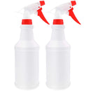 Empty Plastic Spray Bottles 16oz/500ml 2 Pack Professional Heavy Duty Reusable Water Spray Bottle with Adjustable Trigger Sprayer from Fine Mist to Stream for Hair Cleaning Solutions Gardening Plant Vioetry Store