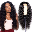 QTHAIR 13x4 Lace Front Wigs Brazilian Loose Wave Deep Wave Human Hair Wigs with Baby Hair Wigs for Black Women 150% Density Natural Color 22 inch QTHAIR