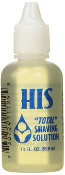 HIS "Total" Shaving Solution Shave Oil for Men- 36.8 ml HIS