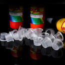 Disposable Tattoo Ink Cups-Medium 1000pcs Disposable Plastic Tattoo Ink Caps Cups for Tattoo Ink Tattoo Supplies,Tattoo Kits (13mm—1000pcs) TC
