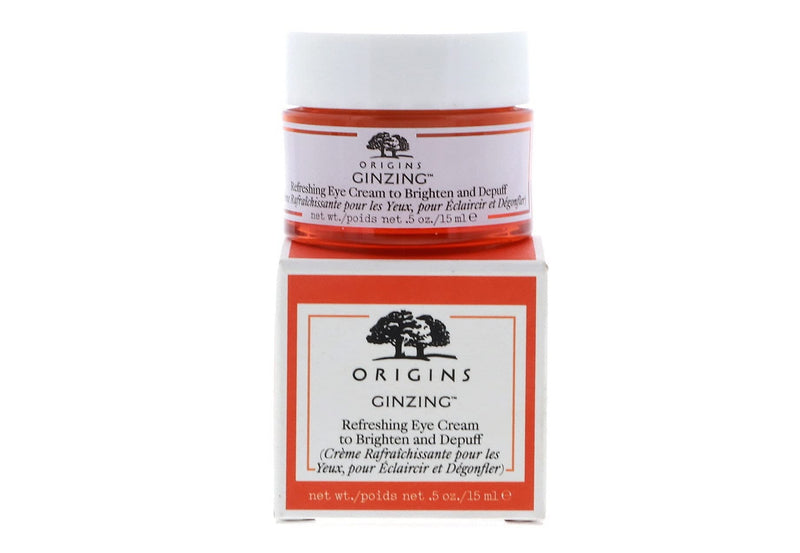 GinZing Refreshing Eye Cream to Brighten and Depuff by Origins for Unisex - 0.5 oz Eye Cream Origins