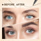 EYESEEK 6PCS Liquid Eyebrow Pencils, Light to Dark Brown Waterproof Eyebrow Makeup Kits with Precision Tips Applicator for Women and Girls EYESEEK