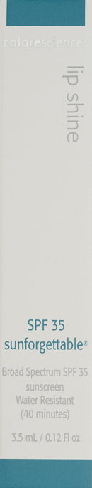 Colorescience Sunforgettable Lip Shine Spf 35 - Pink Lip Gloss 0.13 Oz Colorescience