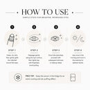 Under Eye Brightener Roller - Caffeine & Retinol Eye Serum for Dark Circles, Puffiness & Fine Lines, Travel Essential Vegan Skincare, Cooling Eye Massage, Dermatologist-Tested, 0.52 fl oz Infinity Warehouse