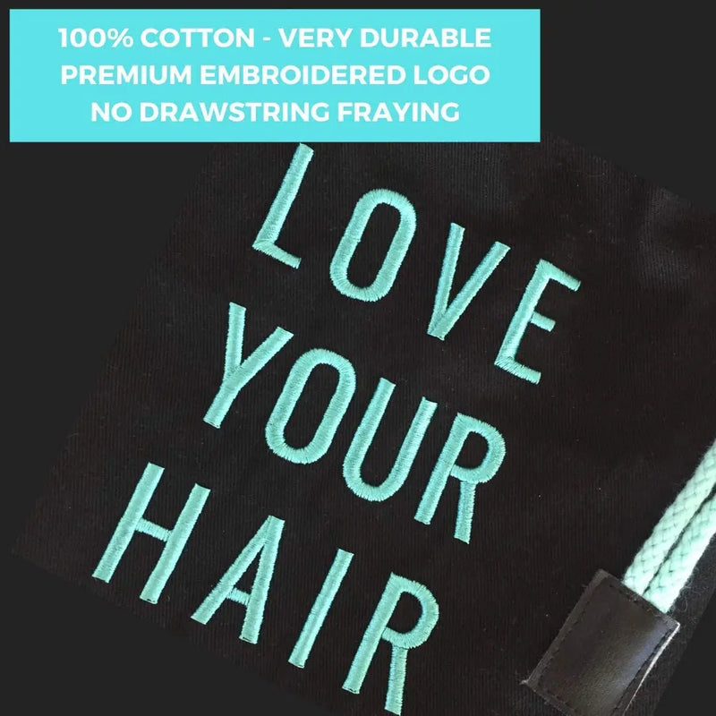 Hair Dryer Bag - Storage Organizer for Styling Tools - with Internal Compartment and Drawstring (15" x 12") - Ideal for Use at Home, Traveling, Guest Rooms, Airbnb's and Hotels EMIKO Store