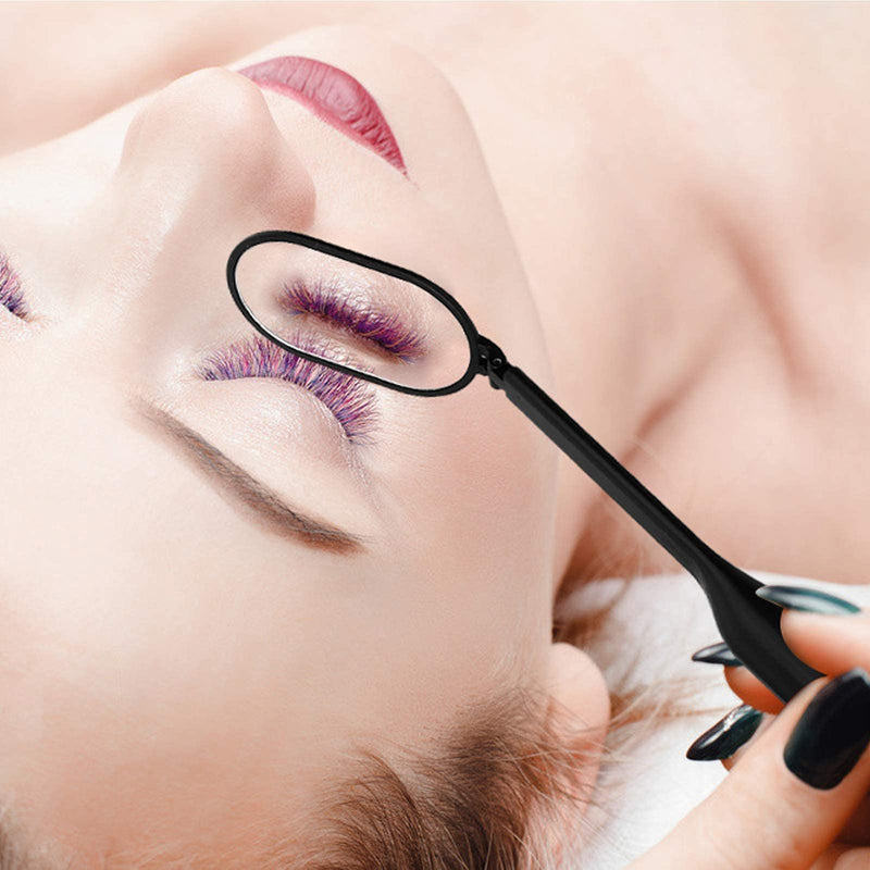 Eyelash Extension Square Lash Mirror, Detachable Mini Mirrors Stainless Steel Beauty Tools Yokilly