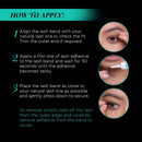 Ardell Natural Lashes False Eyelashes 109 Black (4 pack) Ardell
