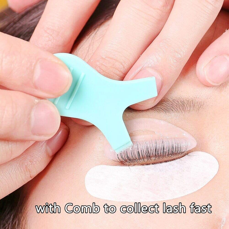 Libeauty Y Brush Comb, Lash Lift Tool,Eyelash Separator Tool, 10 Pcs Reusable Lash Lifting Brush For Professional Eyelash Perm Libeauty