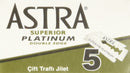 Astra Superior Platinum Double Edge Razor Blades - 30 Ct ASTRA