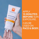 La Roche-Posay Anthelios Melt-In Sunscreen Milk Body & Face Sunscreen Lotion Broad Spectrum SPF 60, Oxybenzone Free, Oil-Free Sunscreen, Water Resistant La Roche-Posay