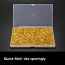 100g 1000 PCS Keratin Glue for Hair Extensions - Fusion Hair Tools Hair Extension Fusion Tips Rebond Granules Beads LEEONS