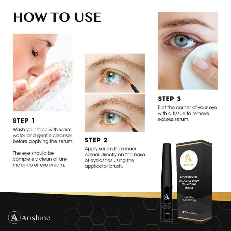 Advanced Eyelash Growth Serum (3ML) Arishine