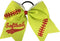 Infinity Collection Softball Hair Bows- 6.5" Softball Cheer Bows- Softball Hair Accessories- Perfect Softball Player Gift Infinity Collection
