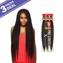 MULTI PACK DEALS! Outre Braids X-Pression Kanekaion 3X Pre Stretched Braid 42" (3-PACK, 613) x-pression