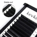 Volume Lash Extensions 0.05 C Curl 8mm Easy Fan Rapid Blooming Easy Fanning 2D 3D 5D 6D 10D Russian Volume Eyelash Extensions（0.05C 8mm） KevKev