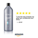Redken Color Extend Graydiant Purple Shampoo | Hair Toner For Gray & Silver Hair | Tones & Strengthens Hair REDKEN