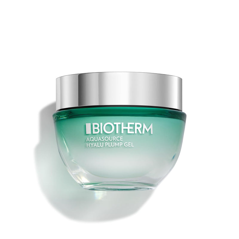 Biotherm Aquasource Hyalu Plump Gel, For Normal To Oily Skin. With plumping Hyaluronic Acid And Regenerating Biotech Plankton For Visibly Plumper And Glowing Skin, 1.7 Fl. Oz. - Infinity Warehouse