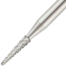 Pana 3/32" Sharp Point Bit Safety Nail Carbide Bit - Silver Color (Grit: Medium - M) for Electric Dremel Drill Machine PANA