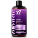 ArtNaturals Purple Shampoo for Blonde Hair - 12oz Sulfate Free & No Parabens Protects & Balances Color Tones Gray, Silver, Brunette, Highlights, Dyed or Bleached Hairs - Prevents Brassy Yellow Artnaturals Store