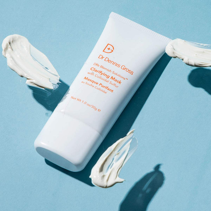 Dr. Dennis Gross DRx Blemish Solutions Clarifying Mask: for OIly Skin, Breakouts, Enlarged Pores, and Blackheads, 1.0 oz Dr. Dennis Gross Skincare Store