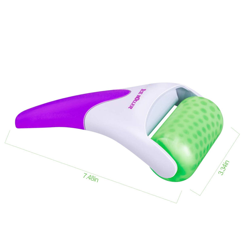 Fronnor Ice Roller for Face,Eyes,Mothers Day Gifts Idea,Therapeutic Cooling to Tighten Brighten Complexion and Reduce Wrinkles,Massager Under Eye Puffiness,Migraine and Pain Relidf (Purple) Fronnor