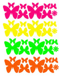 Sasswear Blacklight Body Stickers - Neon, 40/pk (Butterfly) Sasswear