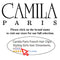 Camila Paris CP2254 French Hair Barrettes Clips for Girls, Handmade, Metal Automatic Clasp Strong Hold Grip Hair Clips for Women, No Slip and Durable Styling Girls Hair Accessories, Made in France Camila