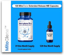 MitoClene 120 Extended-Release Methylene Blue Capsules 10mg Pharmaceutical USP Grade, 4 Month Supply, Advanced Delivery for Mitochondrial Energy Support, with Vitamin C & Zinc Picolinate Infinity Warehouse