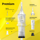HAWINK Tattoo Cartridges Needles 50Pcs Mixed