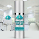Watts Beauty Amazing Boost Dual Weight Pure Hyaluronic Acid Serum Plumps and Smooths for Supple Skin that Bounces Back - Synergistic Medium and Low Weight Hyaluronic Smoothing Face Moisturizer 1 oz. Watts Beauty