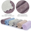 SUNLAND Microfiber Face Cloth Makeup Remover Cloth Reusable Facial Cleansing Towel Ultra Soft Face Washcloth 11inchx 11inch SUNLAND