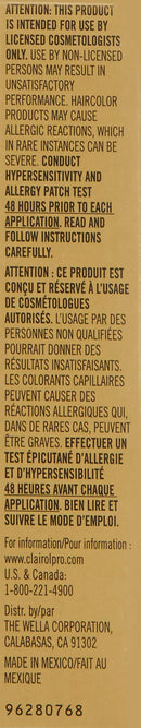 Clairol Professional Permanent Liquicolor for Blonde Hair Color, 12a High Lift Cool Blonde, 2 oz Clairol Professional