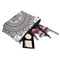 Cosmetic Bag for Women,Deanfun Mandala Flowers Waterproof Makeup Bags Roomy Toiletry Pouch Travel Accessories Gifts (50965) Deanfun