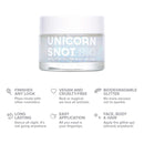 Unicorn Snot Biodegradable Holographic Body Glitter Gel for Body, Face, Hair - Vegan & Cruelty Free - 1.7 oz (Bio Silver) UNICORN SNOT