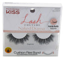 KISS Lash Couture Naked Drama Collection, Full & Fluffy Volume 3D Faux Mink False Eyelashes, Cushion Flexi Band & Split-Tip Technology, Tapered, Reusable and contact lens friendly, Style Organza, 1 Pair KISS