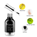 VENALISA 2 PCS 12ml Base Coat and Tempered Top Coat Nail Polish Gel Set UV LED Soak Off Shine Finish and Long Lasting V VENALISA