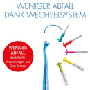 Curaprox Swiss Interdental Prime Plus CPS 07 Holder w/ 5 Brushes 0.7-2.5mm Curaprox