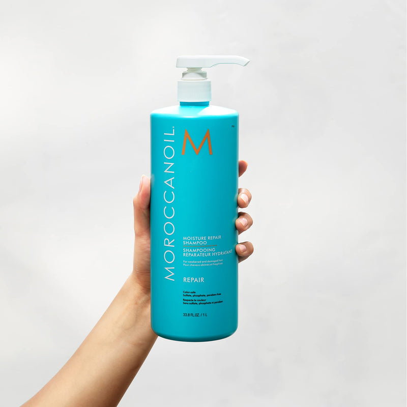 Moroccanoil Moisture Repair Shampoo and Conditioner martinandmark.com