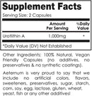 aeternum Urolithin A -UA Capsules - 500mg -180 Capsules (1,000mg Per Serving) Infinity Warehouse