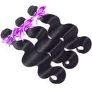 Brazilian Body Wave Bundles 8A Unprocessed Brazilian Virgin Human Hair Weave Weft Bundles Natural Black Color 100g/bundle （16 inch ） SnowHair