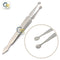 G.S BEAD BALL HOLDING TWEEZERS 4 1/2 PIERCING TOOL by G.S Beauty G.S Beauty